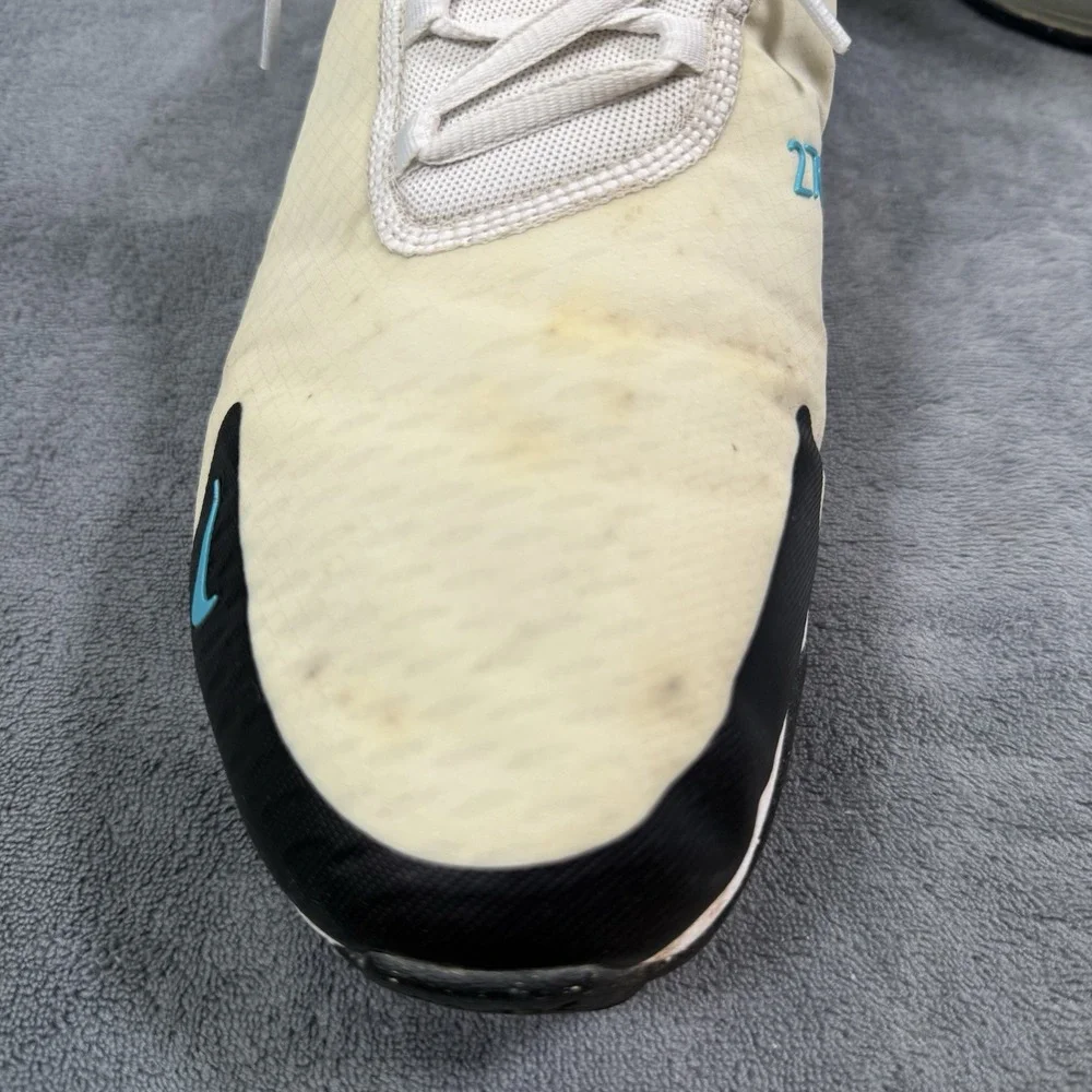Nike Air Max 270 Golf Shoes Dusty Cactus Men's 12 White Spikeless